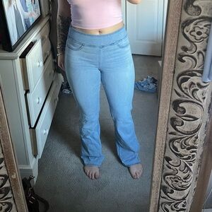 American Eagle Outfitters Pale Blue Bootcut Jeans